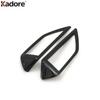 Car Center Air Condition Vent Outlet Cover Trim For Subaru XV Crosstrek SUV 2018-  Carbon Fiber Interior Accessories