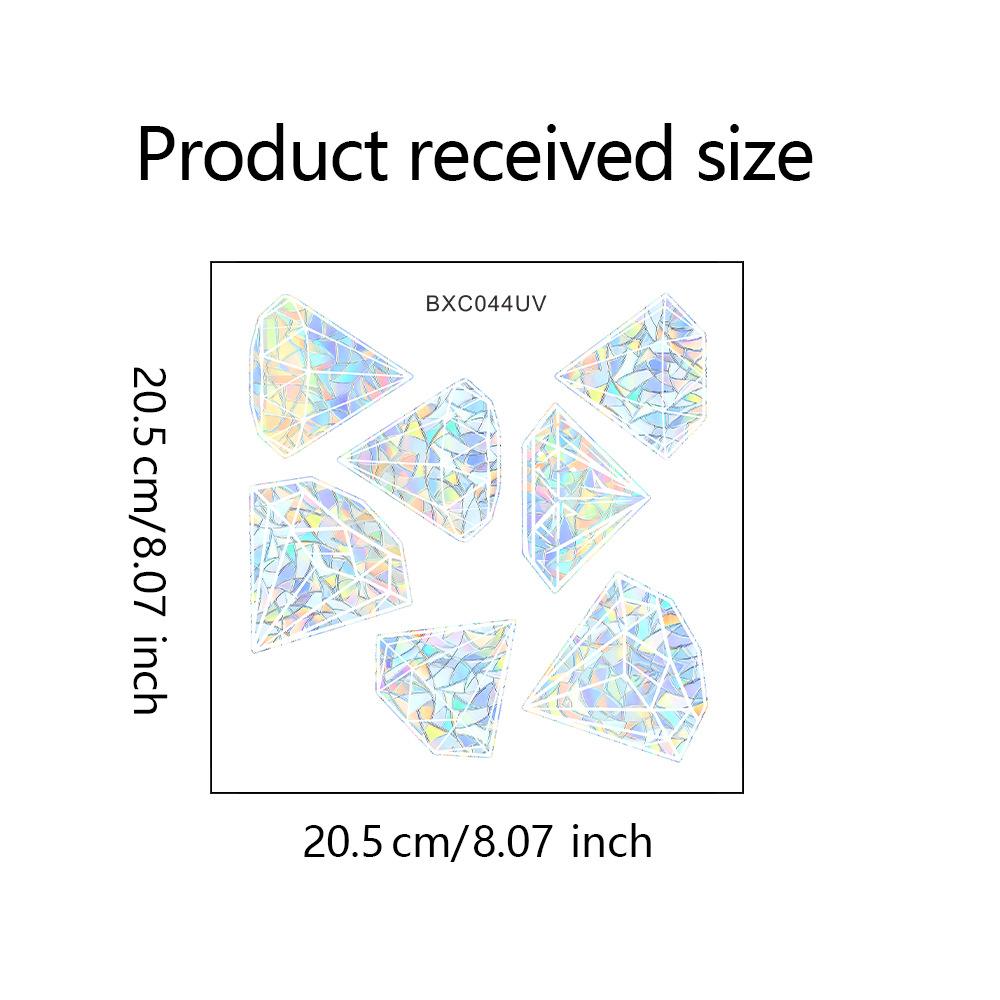 

Красочные и Блестящие Бриллиантовые Украшения для Дома и Декора Стеклянные Двери и Окна Статические Наклейки на Окна