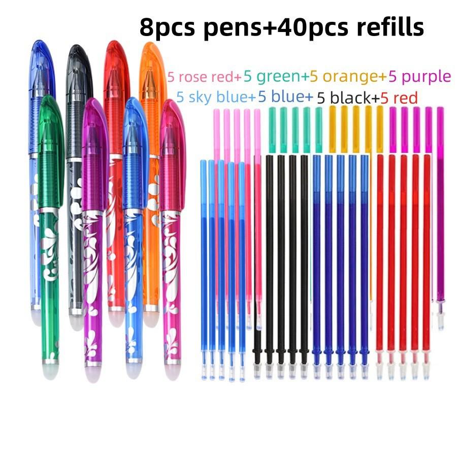 Blau-Weiße Serie Wärmeempfindlicher Radierbarer Gelstift, 0,5 mm