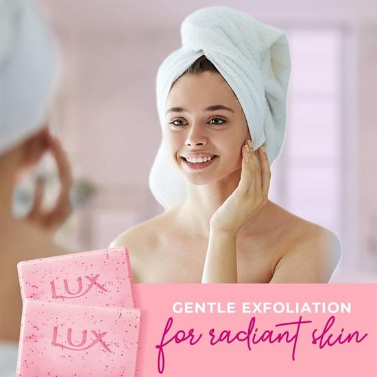 Lux Essence of Himalayas Rose & Aloe Vera Exfoliating soap 5 x 125 g
