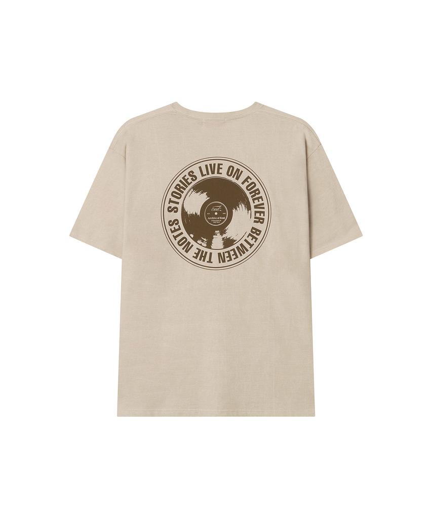 Iuteu Lp Pocket T-Shirt / Light Beige
