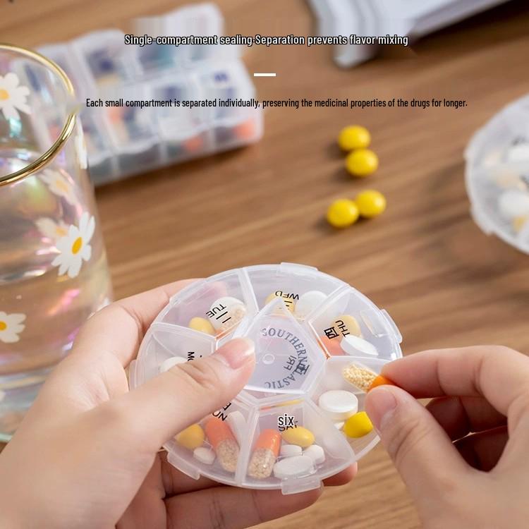 Newcomer Special: Portable Refillable Mini Pill Box for Travel