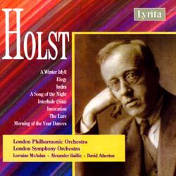 CD HOLST, G. - Winter Idyll/Elegy SRCD209 Lyrita Recorded 1993 UK Classical Used