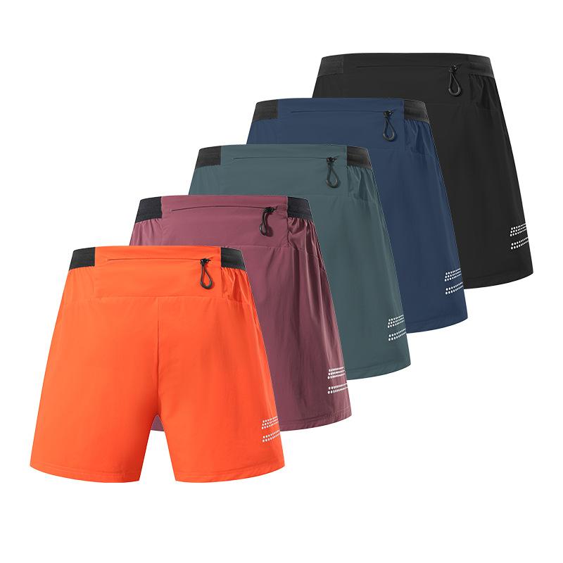 Pantaloni scurți sport de vară pentru bărbați, la modă, lejeri, casual, de antrenament, respirabili, răcorosi, cu uscare rapidă, pentru alergare