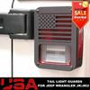 Black Tail Light Guards Covers Protector for Jeep Wrangler JK 07-17 Accessories