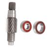 Input Shaft Kit 620329 18 Teeth Axle Input Shaft Replacement for E‑Z‑GO RXV Electric Golf Cart