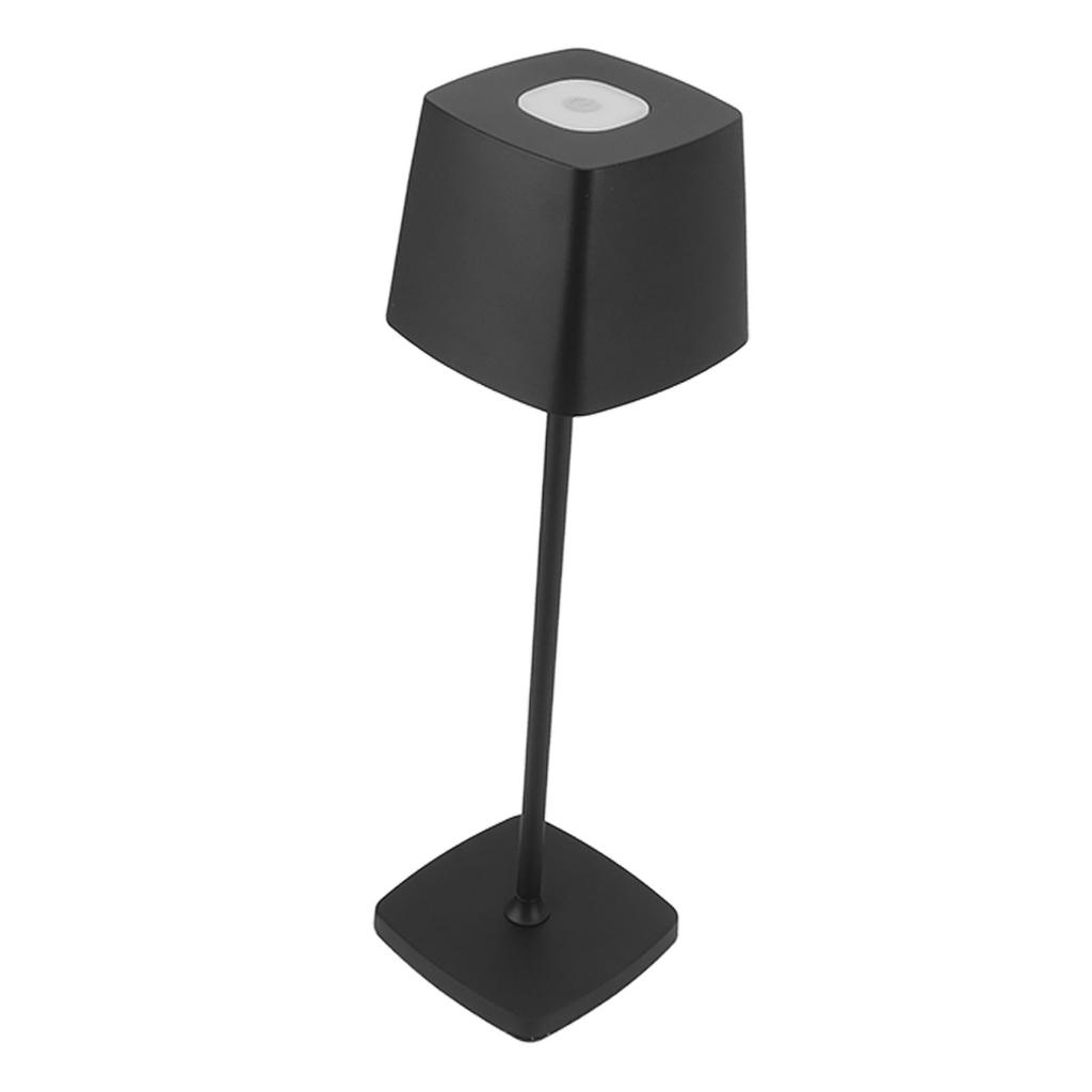 Rechargeable Table Lamp Black Eye Protection 5200mAh 8?12 Hours Aluminum Bar Desk Lamp for Bedroom