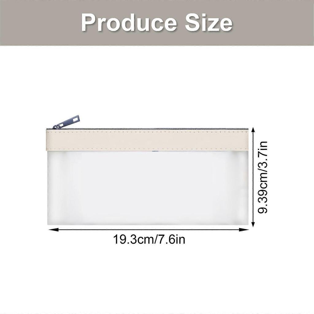 Money Bags with Zippers,Money Pouch,Clear Bank Deposit Bag Cash Bag,Multipurpose Check Wallet Collectors for Women Men