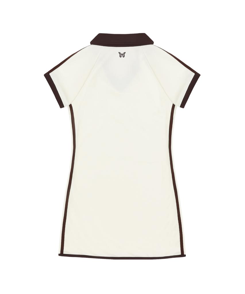 FANCY CLUB [Nf] Lottie Line Jersey Dress_(Ivory)_F24Qd876