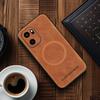 For OnePlus 15 Premium Leather Magnetic Full-lens Protective Scratch-resistant and Fingerprint-resistant Phone Case