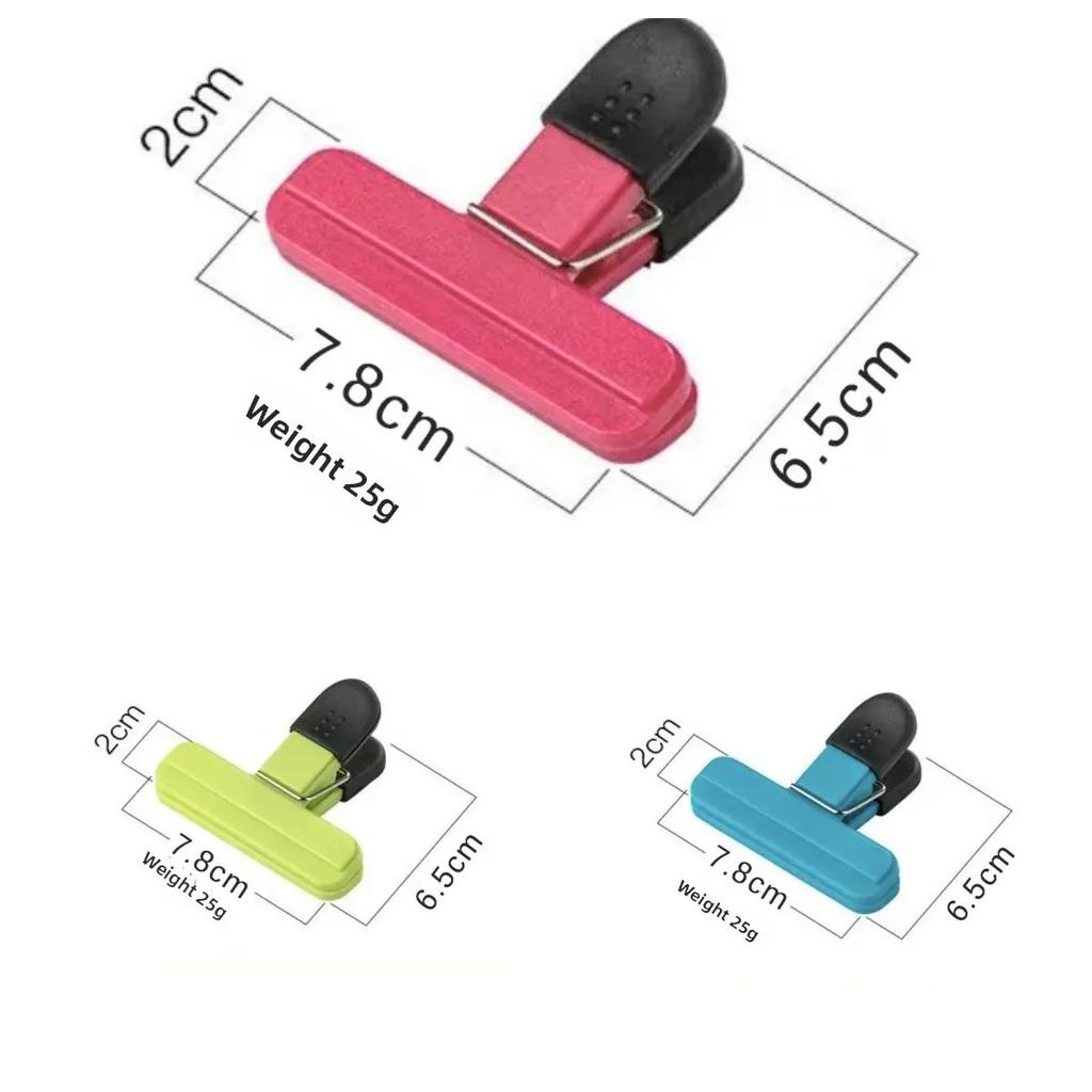 1/3pc Sealing Clip Food Bag Plastic Multifunctional Food Sealing Clip, Color Strong Sealing Clip Kitchen Moisture-proof Tools