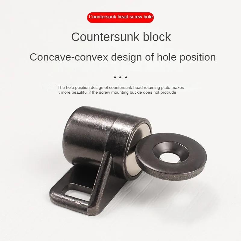 Magnet Cabinet Door Catch, Magnetic Furniture Door Stopper, Strong Powerful Neodymium Magnets Latch Cabinet Catches