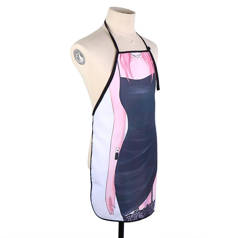 Sexy Women'S Apron Fun Single Party Gift Universal Male And Female Chefs Bbq Kitchen Novelty Apron