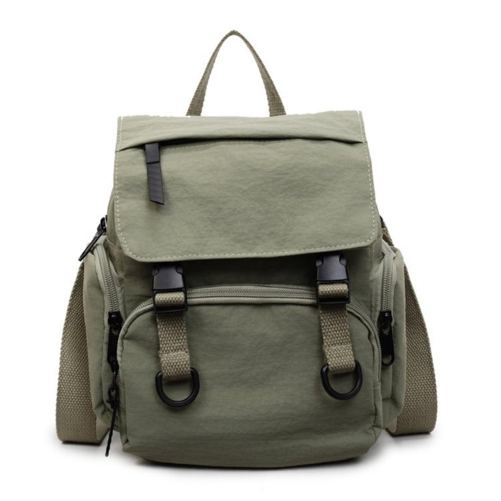 Multifunctional Casual Backpack Women's Daily Commute Simple and Breathable Student Schoolbag Shopping Travel Hand Carry Shoulder Bag