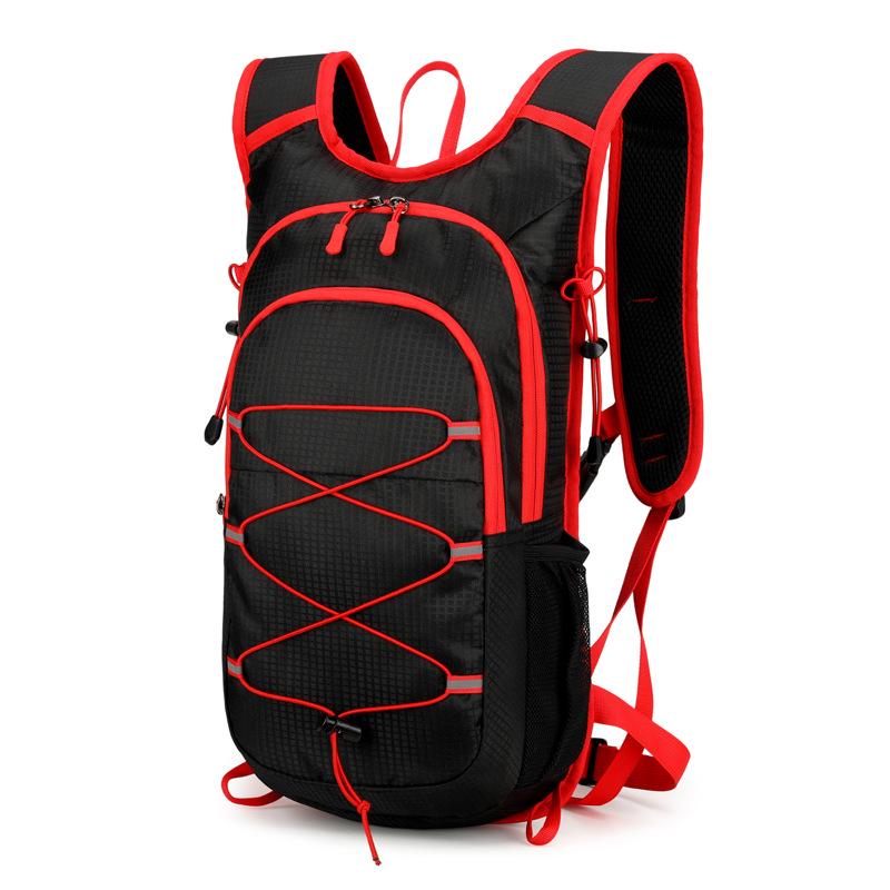 

Многофункциональный водостойкий легкий рюкзак для активного отдыха, пеших походов и велоспорта (Логотип настраиваемый) 12L красный