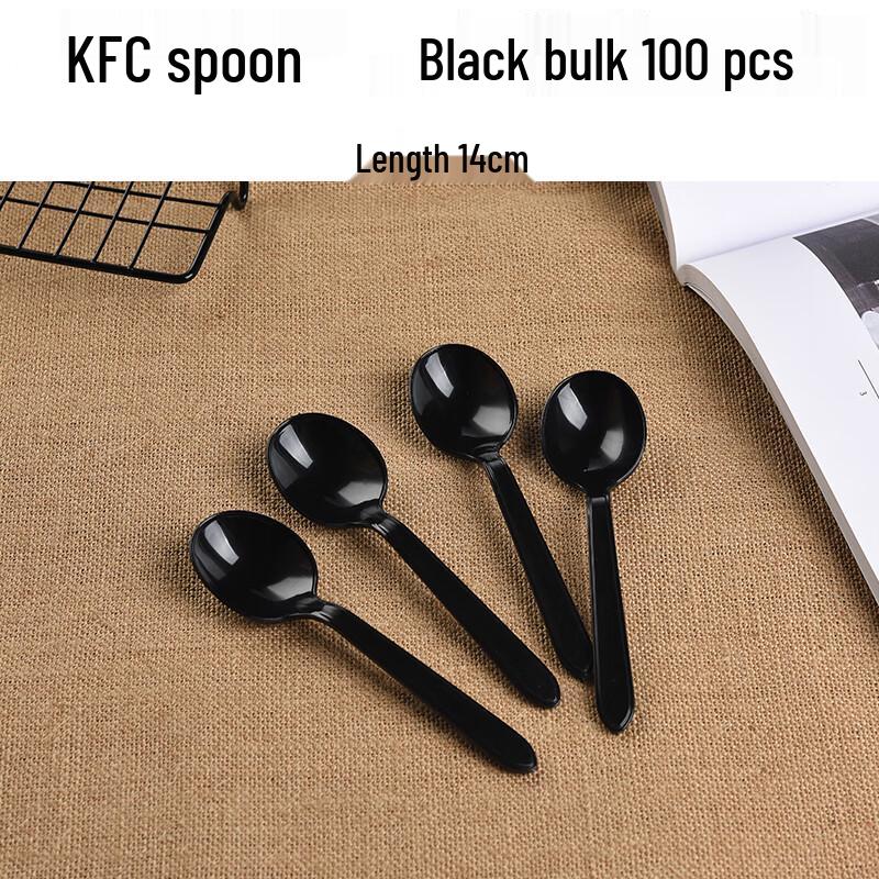 Individually Wrapped Disposable Plastic Spoons