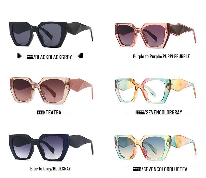 European & American Style Modern Charm Sunglasses with UV400 Protection