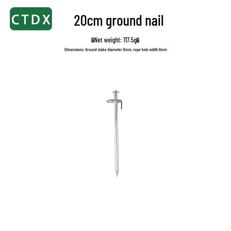 

CTDX Heavy-Duty Steel Tent Stakes