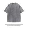 Heavy Fabric Vintage Men Oversized Tees 2026 Summer Short Sleeve Casual O Neck Man Tshirt Acid Washed T-shirts Tops