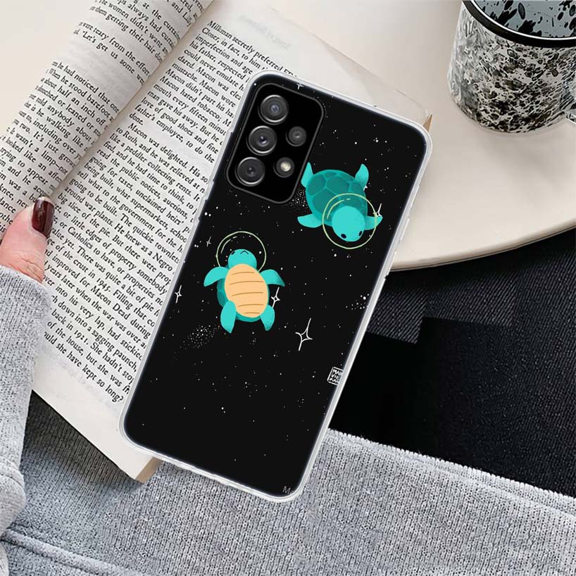 Turtle Tortoise Phone Case for Samsung Galaxy A17 A16 A15 A14 A13 A57 A56 A55 A54 A53 A37 A36 A35 A34 A33 A26 A25 A24 A23 Galaxy Samsung A14