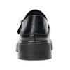 Warrior Versatile Commuter College Style JK Flats Student Casual Two-Way Loafers Kids Flats Black WXP(WZ)-3073