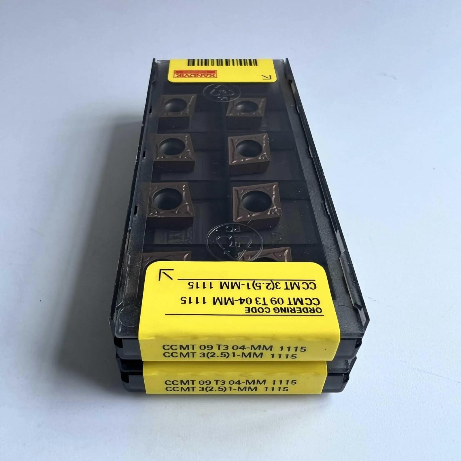 

Original Sandvik / CCMT09T304-MM 1115 / CNC lathe carbide blade 10 PCS