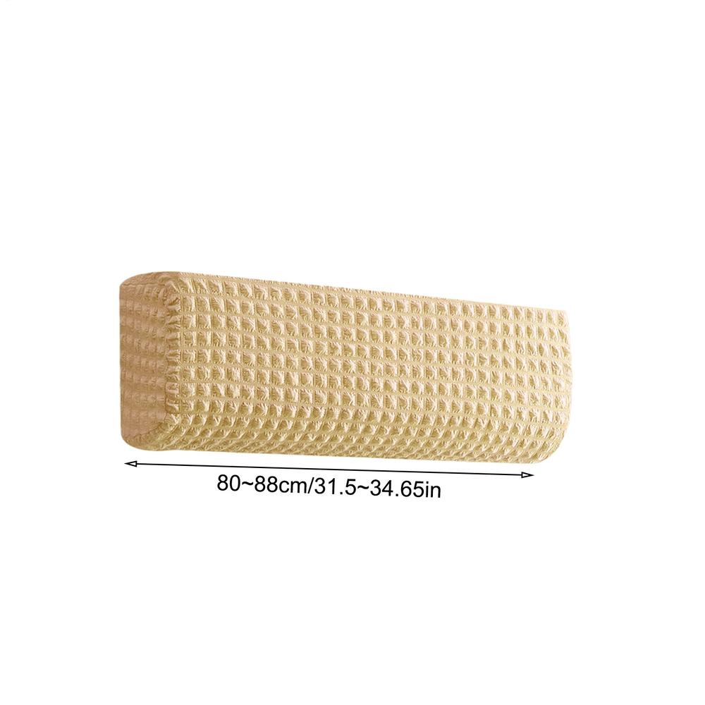 1PCS Wall Air Conditioner Dust Cover Solid Color Home Decor Washable Wall Mounted Protector Protective Easy Cleaning Cover Dust