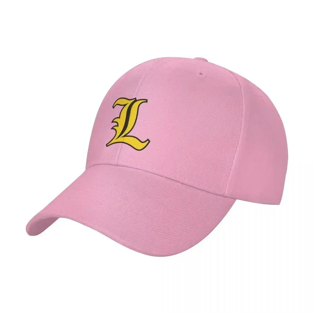 Lucifer L Logo Gold Baseball Cap Foam Party Hat Luxury Man Hat Black For Women Mens