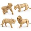 Direct Supply Gold Version Simulation Zoo Model Ornament Lion Giraffe Elephant Gift Ornament Gift