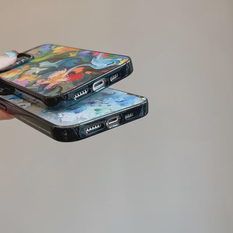 Graffiti Flowers Hard Case for iPhone 16 Pro Max & 14/15 Plus