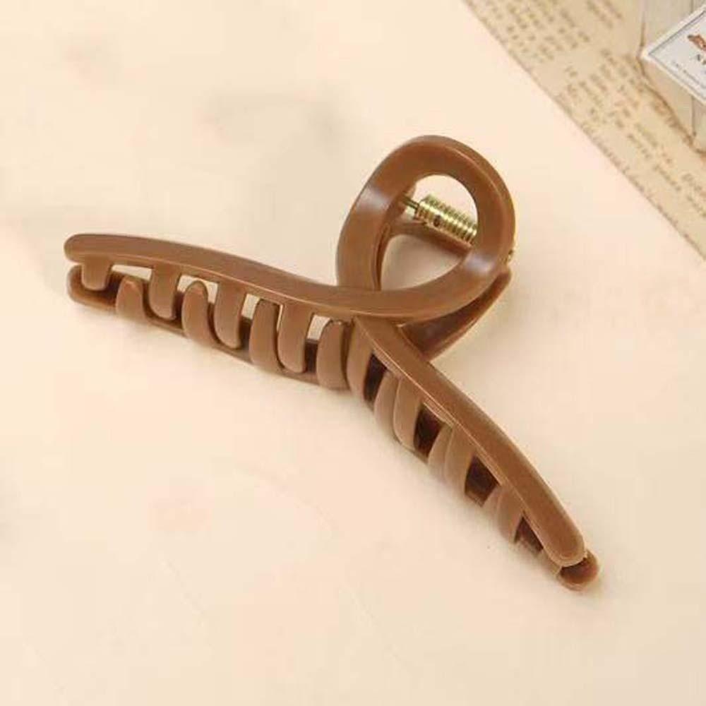 

Square Silicone Shark Clip Safe Solid Color Shark Clip Elastic Plastic Hair Claw Girls Style 7