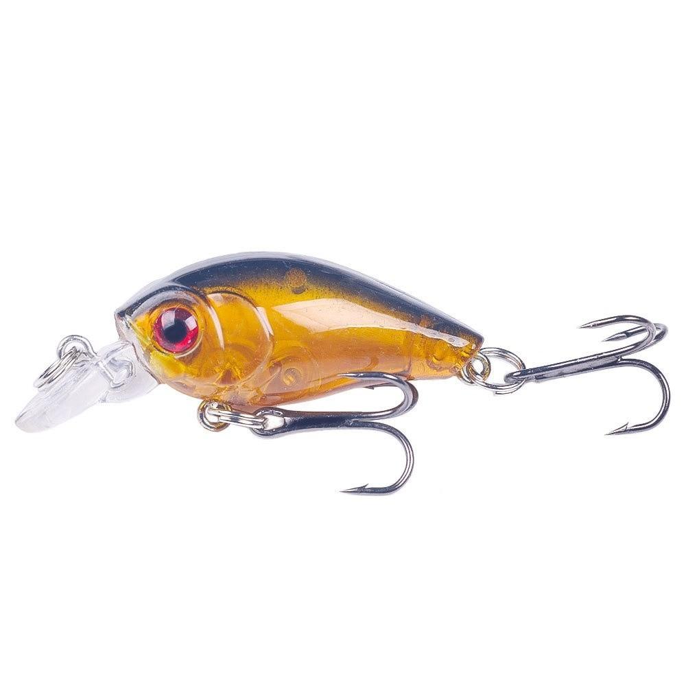 8pcs/box Realistic Fishing Lures Kit with Box Fishing Crank Bait Beach Boat Fishing