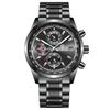 Binbang Steel Strap Men's Quartz Wristwatch - Hot Seller Live Broadcast Edition