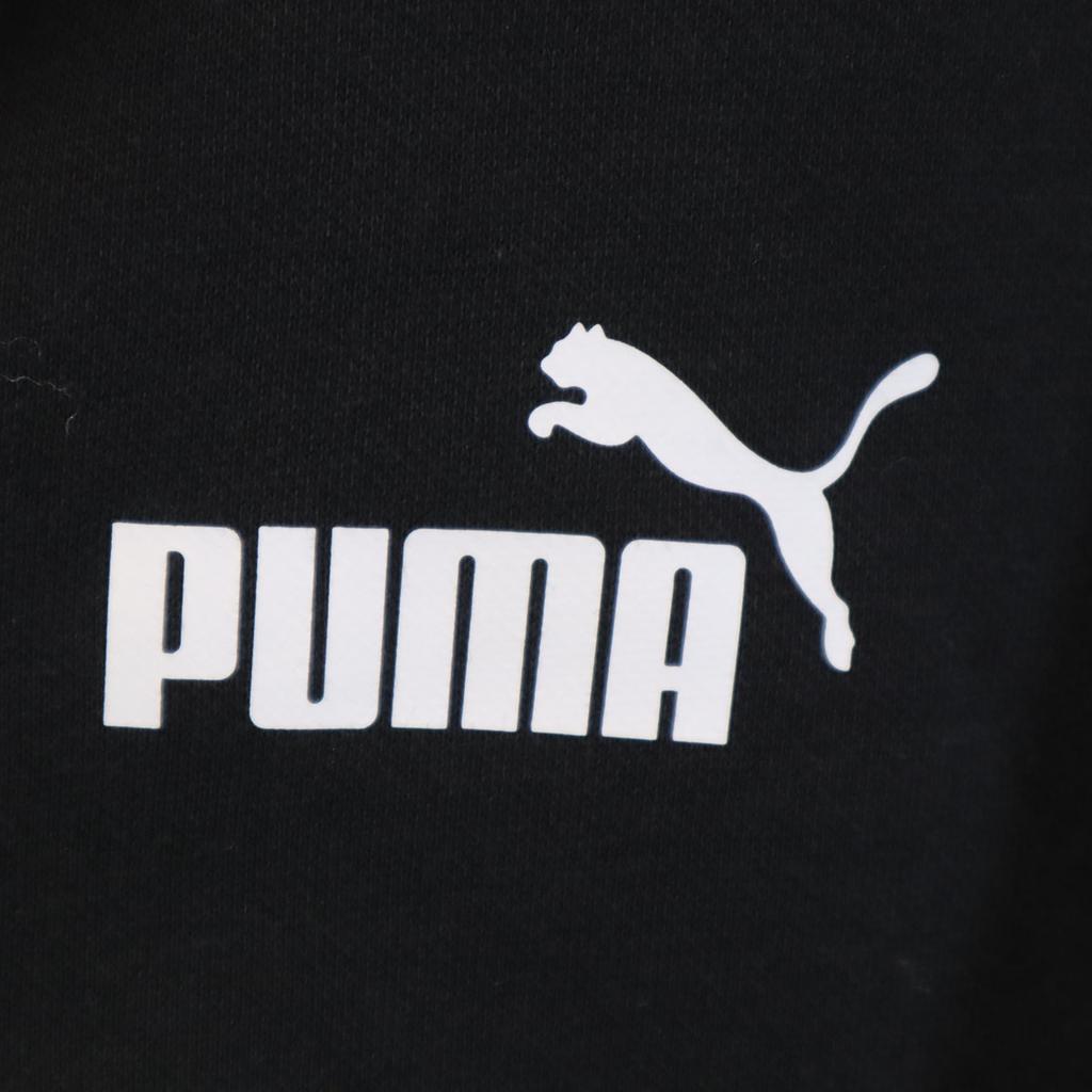 PUMA Long sleeve Zip hoodie Setup S black Men's Used