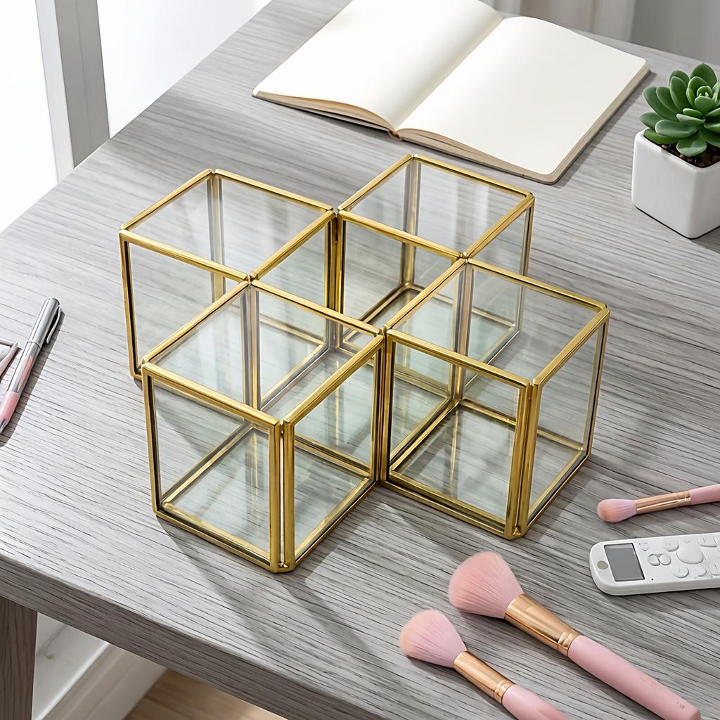 Nordic Combo Desktop Organizer for Makeup, Office Supplies, Jewelry, & More