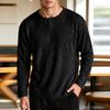 Men's Long Sleeve Knit Sweater Old Casual Pullover Daily Wear