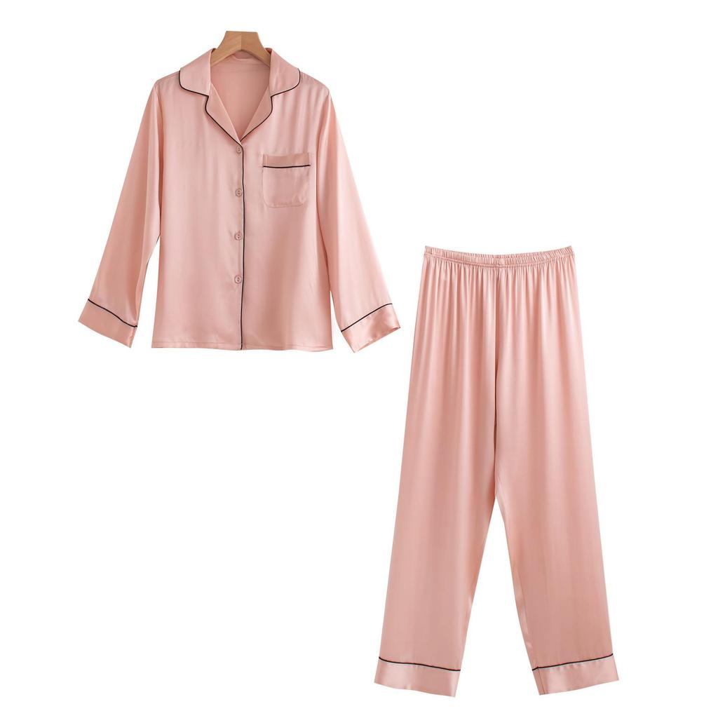 2025 Women's Silk Spaghetti Strap Robe & Nightgown - Elegant Bridal Homewear
