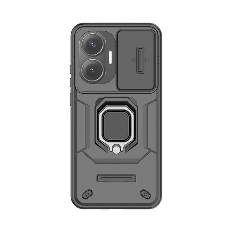 For Xiaomi Poco F7 Case Slide Camera Len Cases Xiaomi Poco F7 5G Cover Funda Shockproof Armor PC Phone Cover Xiaomi Poco F7