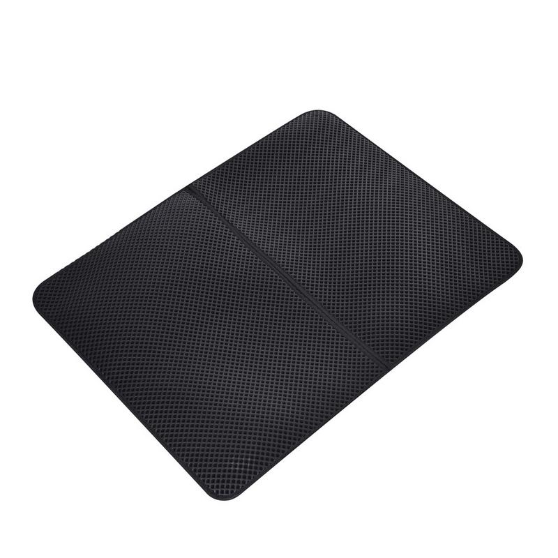 Cat Litter Mat EVA Double-Layer Cat Mat Litter Trapper Mats With Waterproof Bottom Layer Non-slip Pet Litter Cat Bed Mat