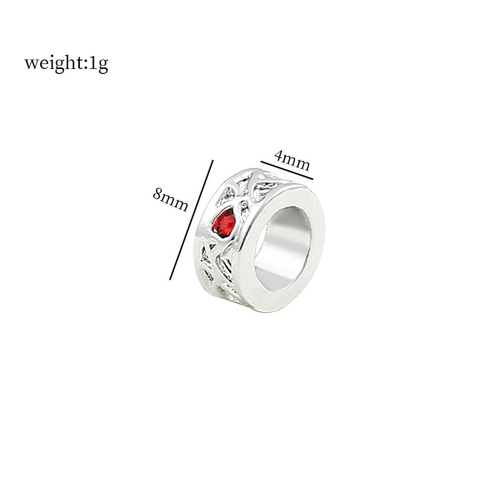 Bracciale con Charms per Figure di Film Perline Ciondolo Fai da Te Avengers Iron Man Spiderman Charms per Realizzazione Manuale Gioielli Accessori