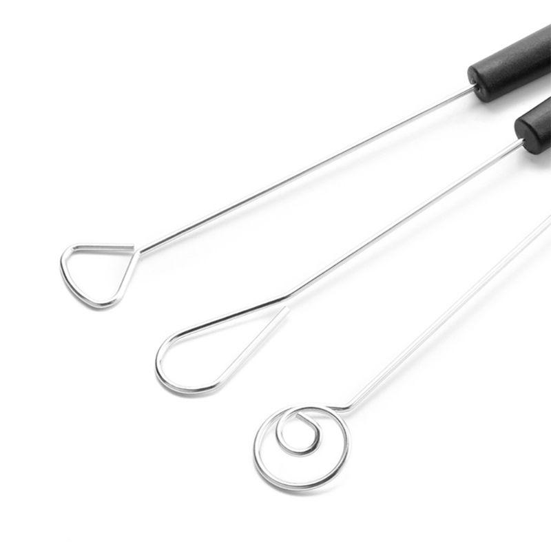 DERCLIVE DIY Stainless Steel Baking Supplies Chocolate Dip Fork Set Ten Piece Set DERCLIVE DIY Stainless Steel Baking Supplies Chocolate Dip Fork Set Ten Piece Set