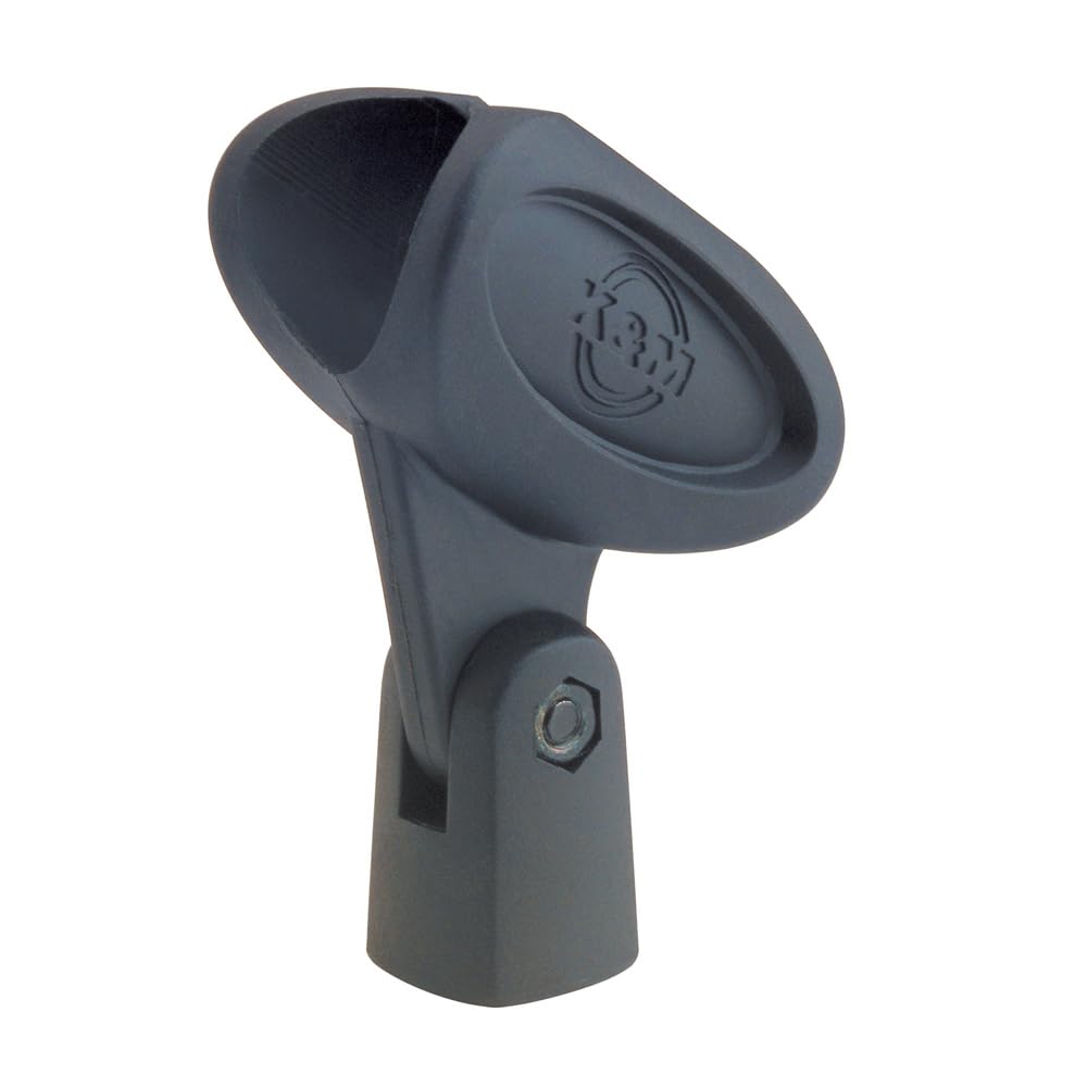 

Microphone Holder for Standard Size Black K&M [85055] Color