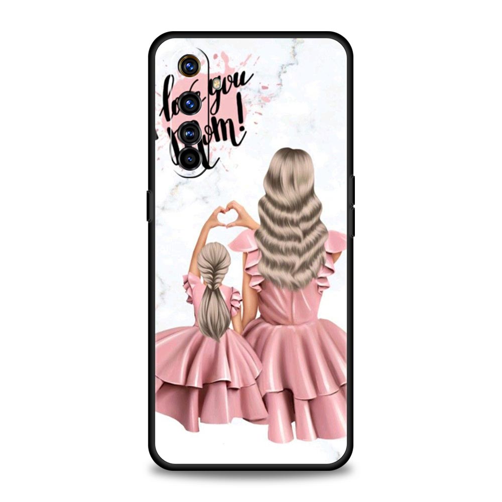 Fashion Super Mom Dad Phone Case For Realme 12 11 10 4G 9 8 5G 7 6 GT5 GT3 GT2 Pro Plus C21 C11 C25 C35 GT Neo 2 3 3T 5 Cover