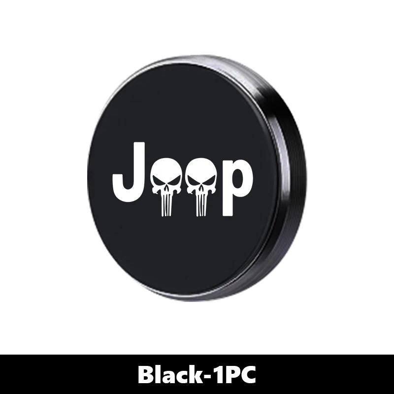 Magnetic car phone holder alloy metal car holder phone holder accessories for Jeep JPB Renegade Wrangler jk Compass Grand Cherok AKT1