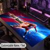 Large Mouse PadErling Haaland Custom Name Text Personalized Desk Mat Non Slip Gaming Pad