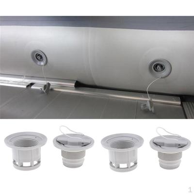 2er-Pack Universal-Luftventiladapter, Ersatzteile für Schlauchboote, Beiboote, Schlauchboote, Kajaks und Kanus