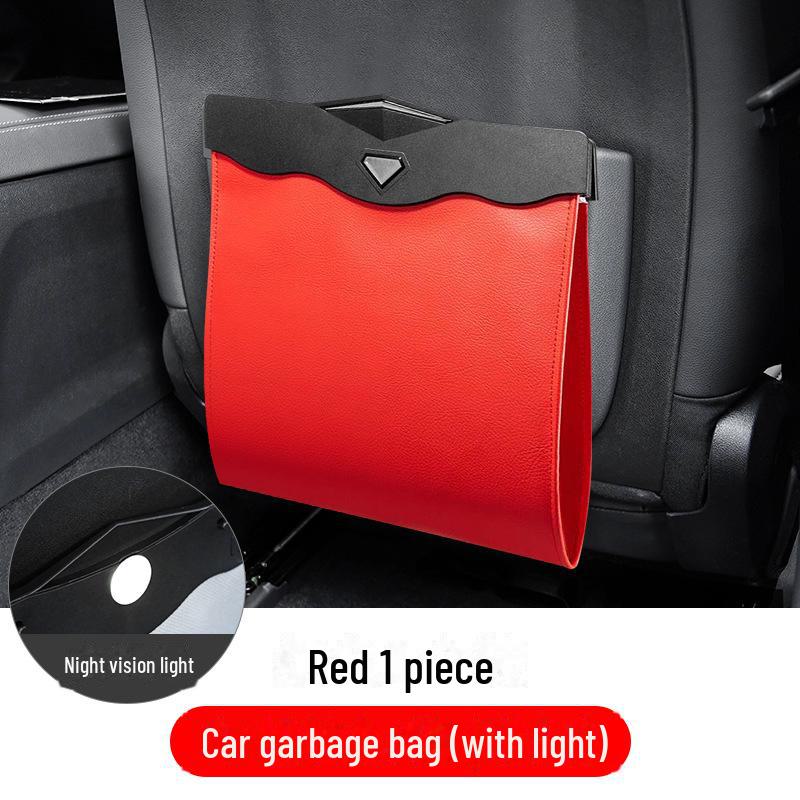 Hanging Foldable Car Trash Bag - Multifunctional Interior Accessory