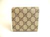 Authentic GUCCI Horsebit GG White Leather Bifold Wallet Compact Wallet #a154  Open Box