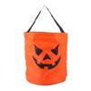Halloween Pumpkin Tote Bag with Lights Flashing Trick or Treat Candy Bag Party Decoration Glow Pumpkin Bucket