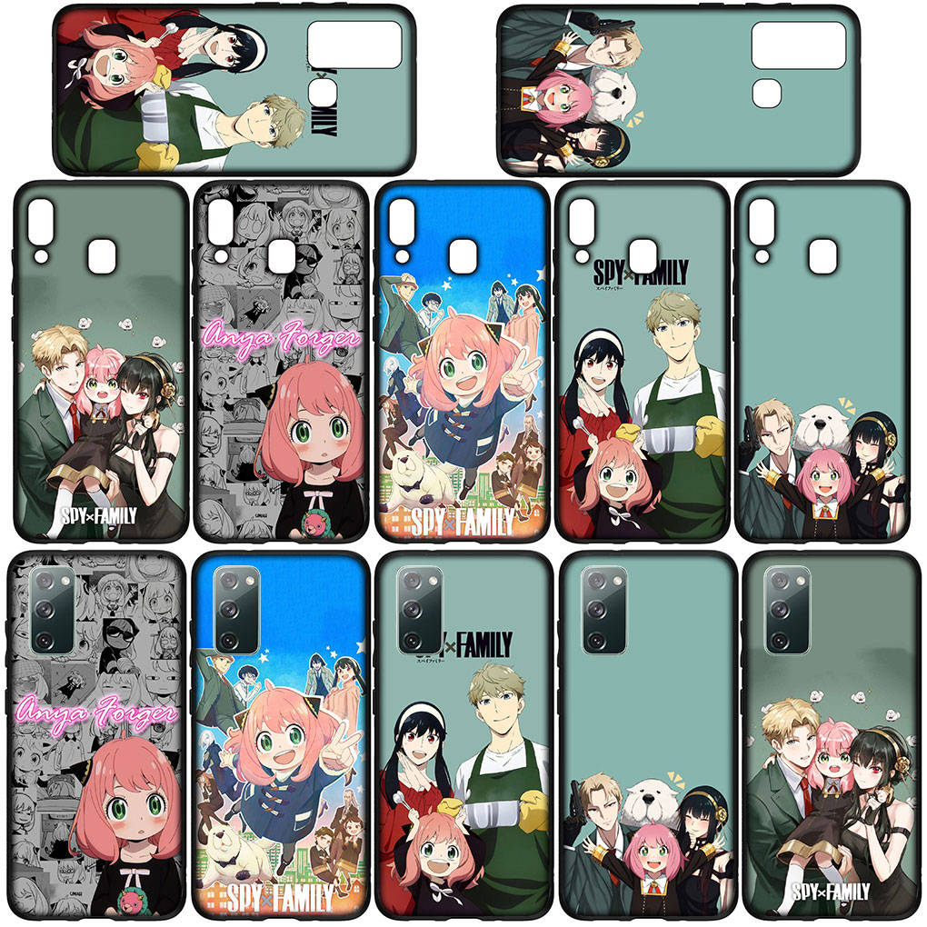 Cover for iPhone 16 15 Xiaomi Redmi Note 14 13 12 11 Pro Max X 8 9 16e Samsung Galaxy S25 S24 S23 Moto OPPO Huawei Spy X Family Anya Forger Phone Case